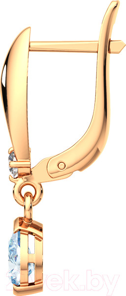 Изображение товара Серьги из розового золота ZORKA 3S40184.14K.R (с топазами)