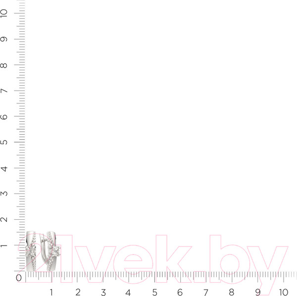 Изображение товара Серьги из серебра ZORKA 03D0001 (с бриллиантами)