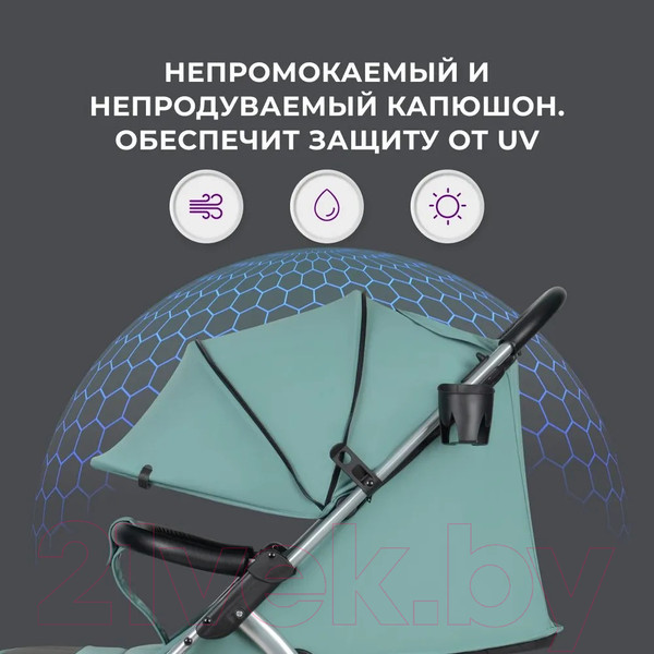 Изображение товара Детская прогулочная коляска Costa Jamie (аква)