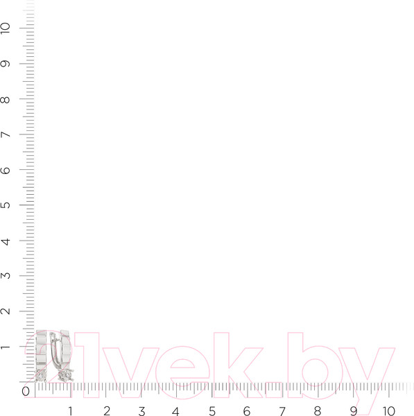 Изображение товара Серьги из серебра ZORKA 03D0020 (с бриллиантами)