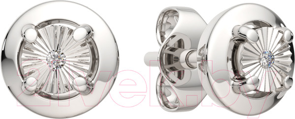 Изображение товара Серьги из серебра ZORKA 03D0071.ZZ (с бриллиантами)