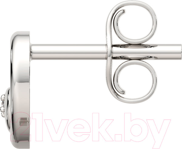 Изображение товара Серьги из серебра ZORKA 03D0086.ZZ (с бриллиантами)