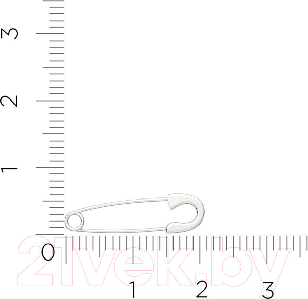 Изображение товара Брошь из серебра ZORKA 0930004