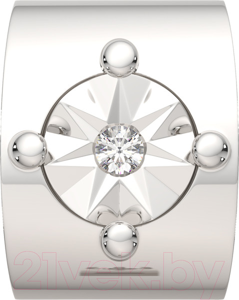 Изображение товара Подвеска из серебра ZORKA 04D0010 (с бриллиантом)