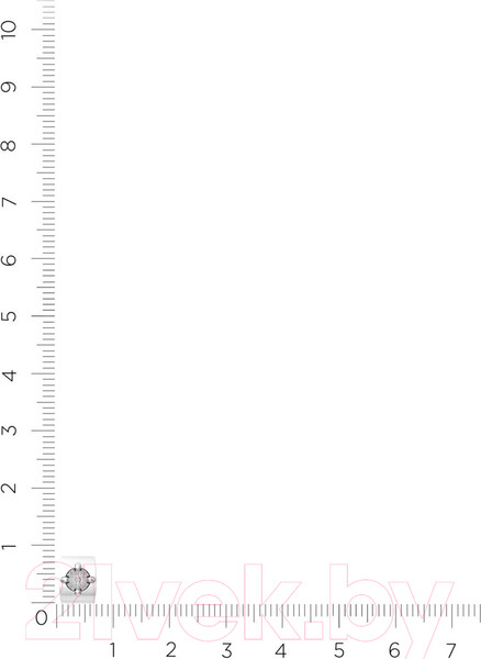 Изображение товара Подвеска из серебра ZORKA 04D0010 (с бриллиантом)