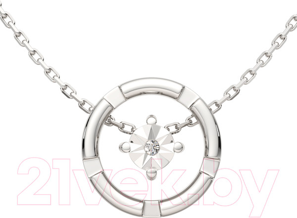 Изображение товара Колье из серебра ZORKA 05D0012.ZZ (45см, с бриллиантом)