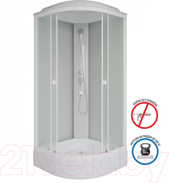 Изображение товара Душевая кабина Niagara Promo P90/26/MT 90x90x215