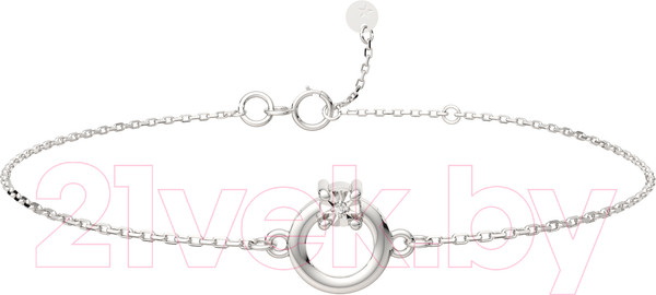 Изображение товара Браслет из серебра ZORKA 06D0120.ZZ (18см, с бриллиантом)