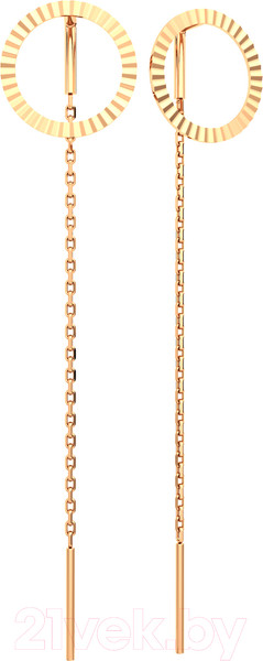 Изображение товара Серьги из розового золота ZORKA 3900118.14K.R.ZZ