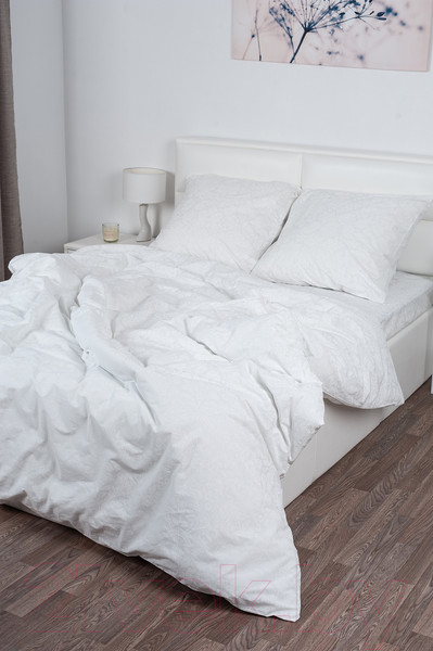 Изображение товара Комплект постельного белья Milanika Бриллиант Семейный (поплин-жаккард)