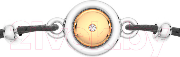 Изображение товара Браслет из серебра ZORKA 06D0003.G14K.01 (18см, с бриллиантом)