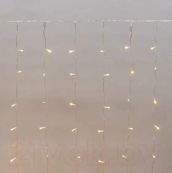 Изображение товара Световой занавес Neon-Night Дождь 235-556 (2x3м, теплый белый)