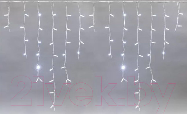 Изображение товара Светодиодная бахрома Neon-Night Айсикл 255-285 (5.6x0.9м, белый)