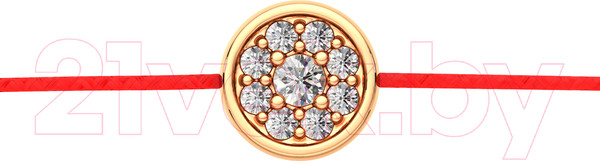 Изображение товара Браслет из розового золота ZORKA 670012.14K.R.02 (18см, с фианитами)