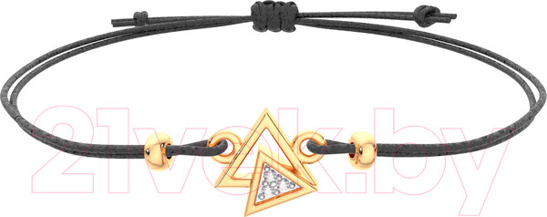 Изображение товара Браслет из розового золота ZORKA 670041.14K.R.01 (18см, с фианитами)