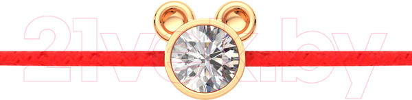 Изображение товара Браслет из розового золота ZORKA 670044.14K.R.02 (18см, с фианитом)