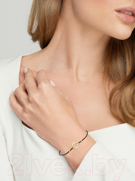 Изображение товара Браслет из розового золота ZORKA 670049.14K.R.01 (18см, с фианитом)