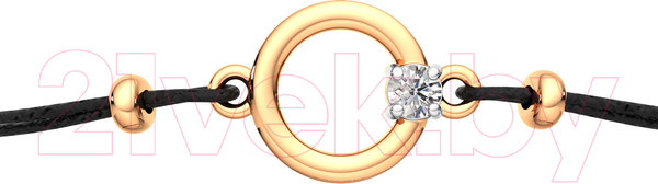 Изображение товара Браслет из розового золота ZORKA 670049.14K.R.01 (18см, с фианитом)