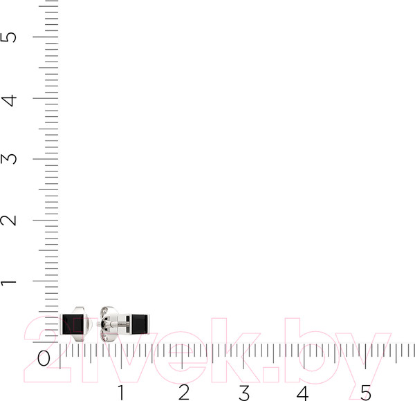 Изображение товара Серьги из серебра ZORKA 0310549 (с фианитами)