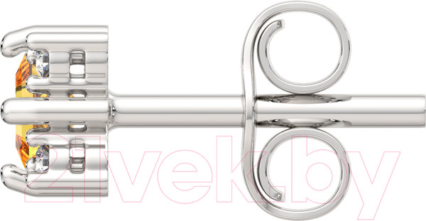 Изображение товара Серьги из серебра ZORKA 0310535 (с фианитами)