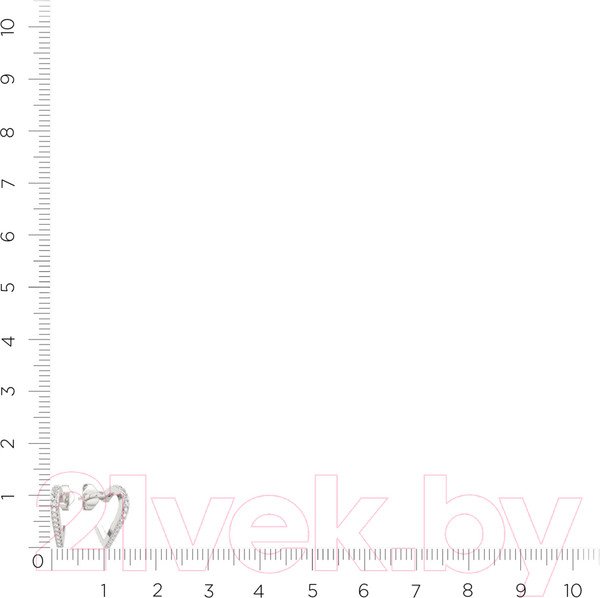 Изображение товара Серьги из серебра ZORKA 0310501 (с фианитами)