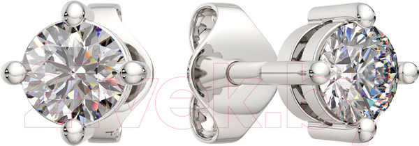 Изображение товара Серьги из серебра ZORKA 0310022/2 (с фианитами)