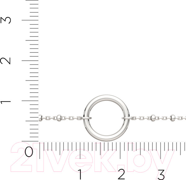 Изображение товара Колье из серебра ZORKA 0540059 (38см)