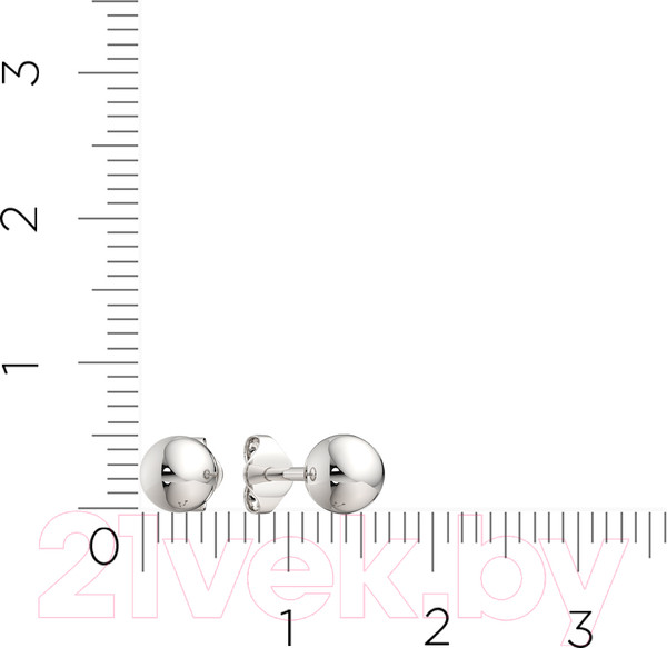 Изображение товара Серьги из серебра ZORKA 0320001