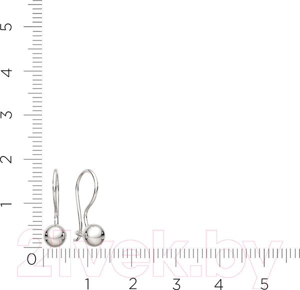 Изображение товара Серьги из серебра ZORKA 0320004