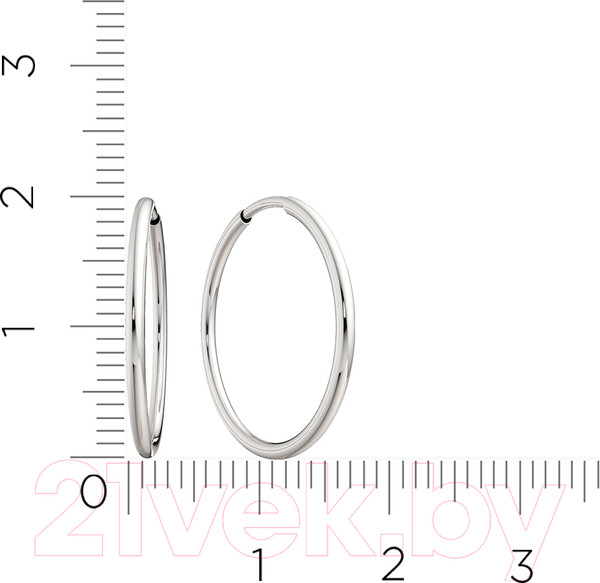 Изображение товара Серьги из серебра ZORKA 0361501/1