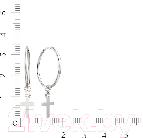 Изображение товара Серьги из серебра ZORKA 0361503/1