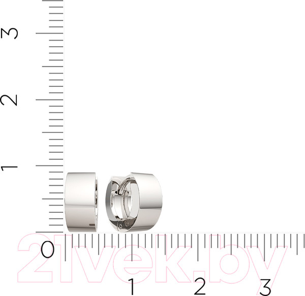 Изображение товара Серьги из серебра ZORKA 0300088