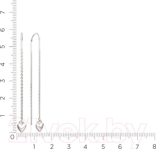 Изображение товара Серьги из серебра ZORKA 0300351