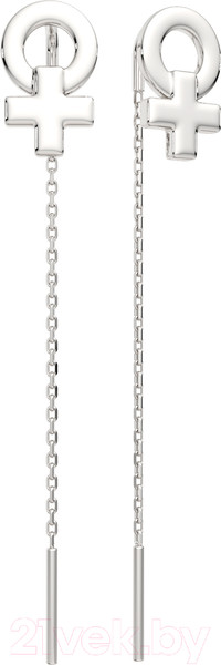 Изображение товара Серьги из серебра ZORKA 0300261