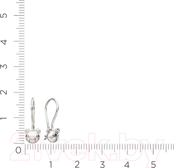 Изображение товара Серьги из серебра ZORKA 0300180