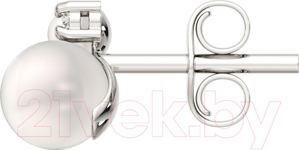 Изображение товара Серьги из серебра ZORKA 0310621 (с жемчугом)