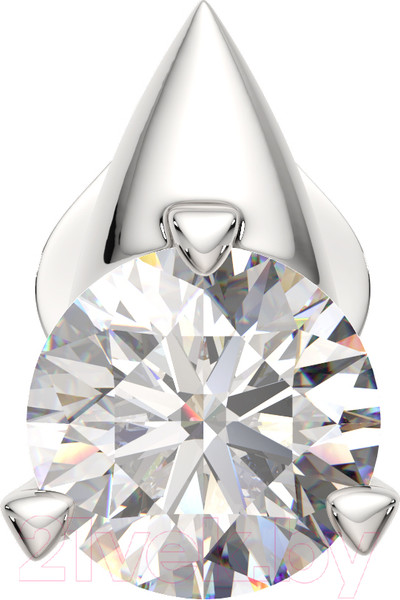 Изображение товара Моносерьга из серебра ZORKA 0310227.DF (с фианитом)