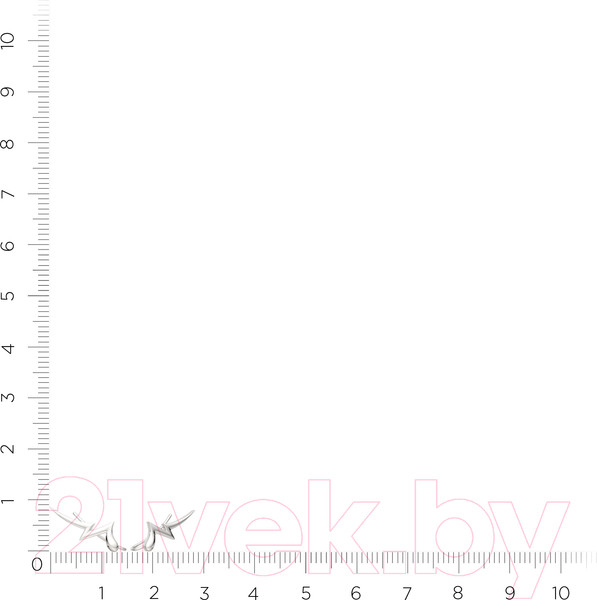 Изображение товара Серьги из серебра ZORKA 0300138