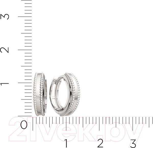 Изображение товара Серьги из серебра ZORKA 0300183