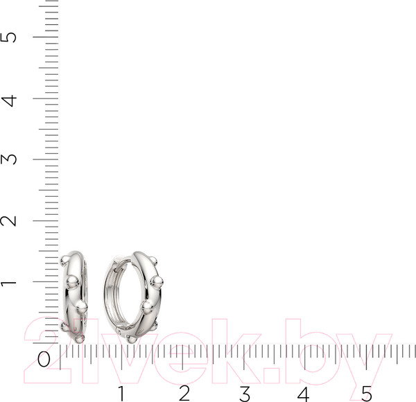 Изображение товара Серьги из серебра ZORKA 0300189