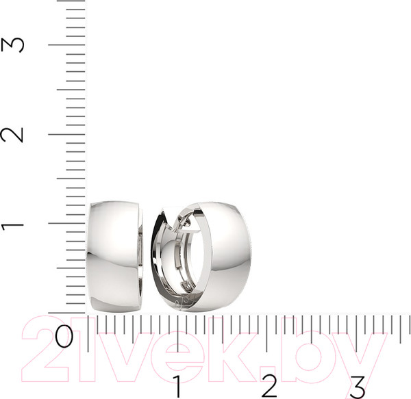 Изображение товара Серьги из серебра ZORKA 0300007