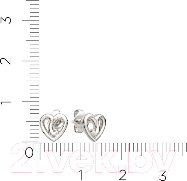 Изображение товара Серьги из серебра ZORKA 0300460