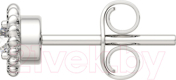 Изображение товара Серьги из серебра ZORKA 0310055 (с фианитами)