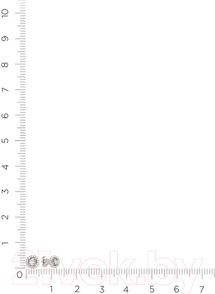 Изображение товара Серьги из серебра ZORKA 0310055 (с фианитами)