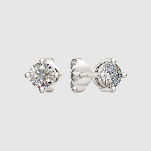 Изображение товара Серьги из серебра ZORKA 0310022/1 (с фианитами)