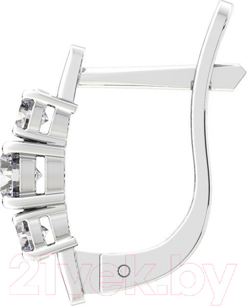 Изображение товара Серьги из серебра ZORKA 0310088 (с фианитами)