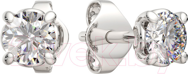 Изображение товара Серьги из серебра ZORKA 03101188 (с фианитами)