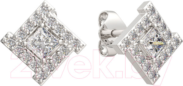Изображение товара Серьги из серебра ZORKA 0310141 (с фианитами)
