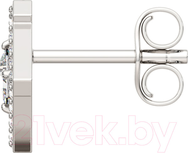 Изображение товара Серьги из серебра ZORKA 0310141 (с фианитами)