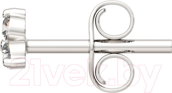 Изображение товара Серьги из серебра ZORKA 0310416 (с фианитами)